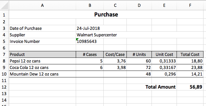 Export Purchase | VendSoft